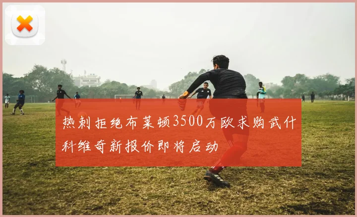 热刺拒绝布莱顿3500万欧求购武什科维奇新报价即将启动